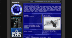 Desktop Screenshot of globalfunkradio.com